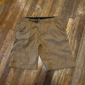 Prana Zion Stretch Shorts 36